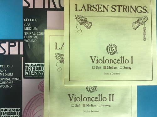 Brand new cello strings - strings, set