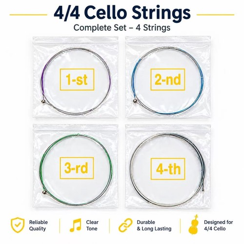 Cello strings set - 4/4,